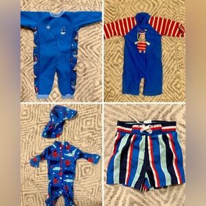 Toddler Boys Premium Swim Bundle (18m–3Y) - Splash About, Frugi, John Lewis